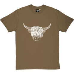 Highland Cattle T-Shirt 34 Highland Cattle T-Shirt -Tshirt Store highland cattle tshirt 2 olivetshirt