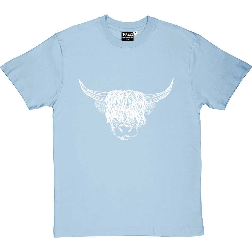Highland Cattle T-Shirt 2 Highland Cattle T-Shirt - Image 2
