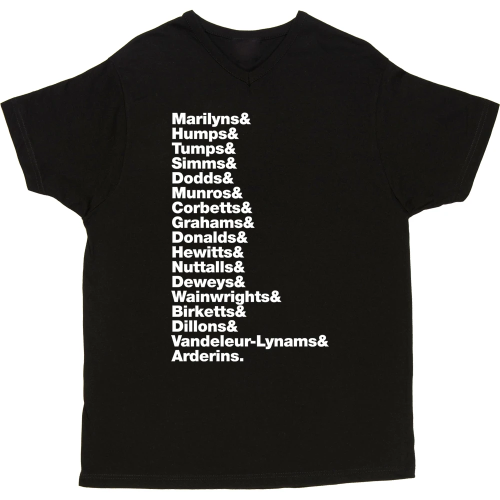 Hill Types Line-Up T-Shirt 5 Hill Types Line-Up T-Shirt - Image 5