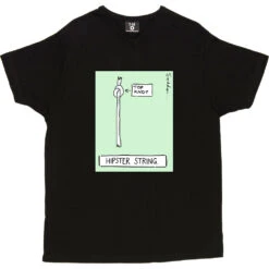 Hipster String T-Shirt -Tshirt Store hipster string tshirt black mens v neck tshirt