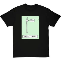 Hipster String T-Shirt -Tshirt Store hipster string tshirt blacktshirt