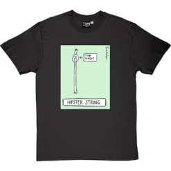 Hipster String T-Shirt -Tshirt Store hipster string tshirt charcoaltshirt