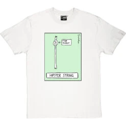 Hipster String T-Shirt -Tshirt Store hipster string tshirt whitetshirt