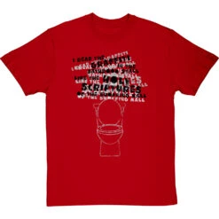 Holy Scriptures Of The Shopping Mall T-Shirt -Tshirt Store holy scriptures of the shopping mall tshirt 1 redtshirt