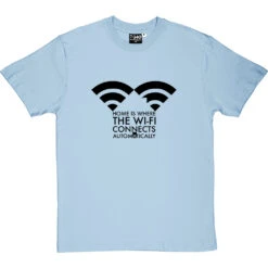 Home Is Where The Wifi Connects Automatically T-Shirt 39 Home Is Where The Wifi Connects Automatically T-Shirt -Tshirt Store home is where the wifi tshirt 1 skybluetshirt