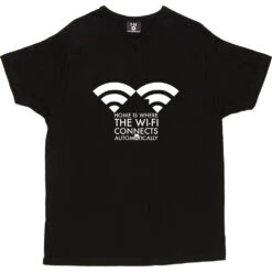 Home Is Where The Wifi Connects Automatically T-Shirt 22 Home Is Where The Wifi Connects Automatically T-Shirt -Tshirt Store home is where the wifi tshirt 2 black mens v neck tshirt