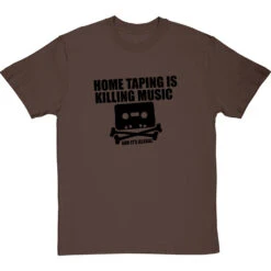 Home Taping Is Killing Music T-Shirt -Tshirt Store home taping killing music 1 hazelnuttshirt