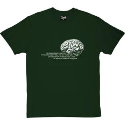 The Human Brain Is Amazing T-Shirt -Tshirt Store human brain tshirt 2 bottlegreentshirt