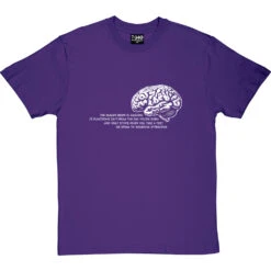 The Human Brain Is Amazing T-Shirt -Tshirt Store human brain tshirt 2 purpletshirt