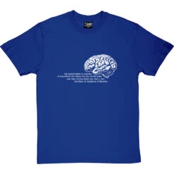 The Human Brain Is Amazing T-Shirt -Tshirt Store human brain tshirt 2 royalbluetshirt