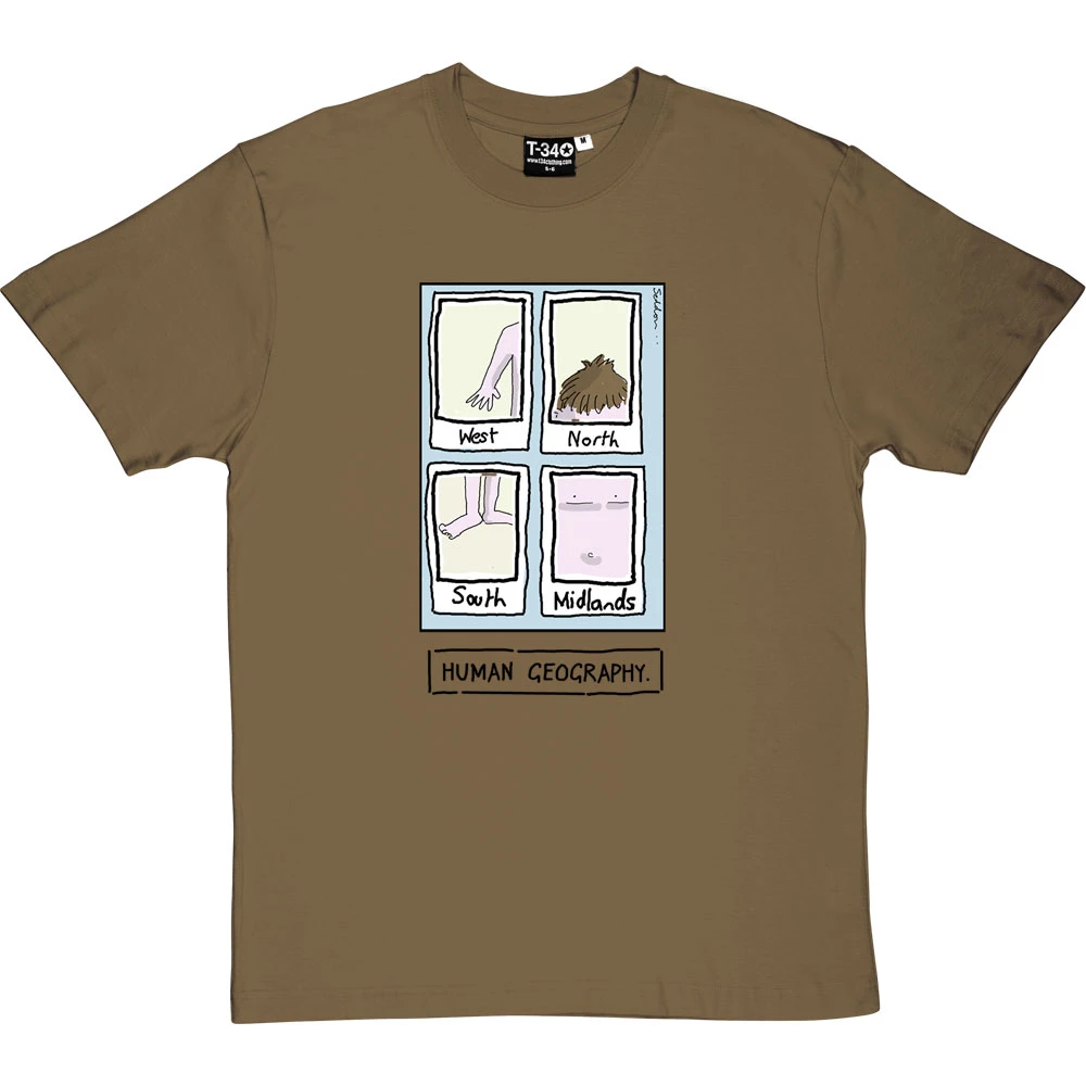 Human Geography T-Shirt 19 Human Geography T-Shirt - Image 19