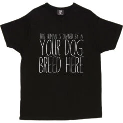 This Human Is Owned By A T-Shirt -Tshirt Store human owned tshirt black mens v neck tshirt
