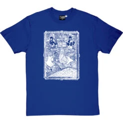 Hunter S Thompson "Rumble In The Jungle" T-Shirt -Tshirt Store hunter s thompson rumble tshirt 2 royalbluetshirt