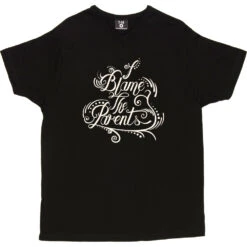 I Blame The Parents T-Shirt -Tshirt Store i blame the parents tshirt 158 black mens v neck tshirt