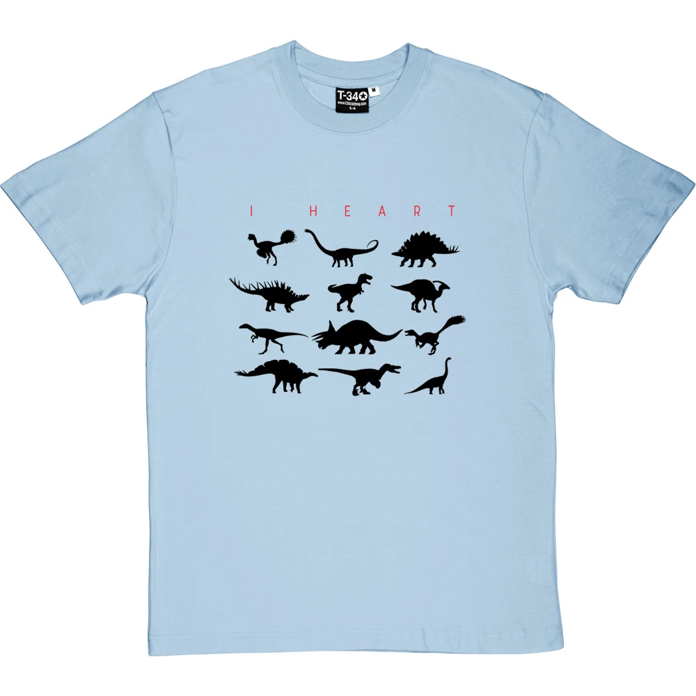 I Heart Dinosaurs T-Shirt 18 I Heart Dinosaurs T-Shirt - Image 18