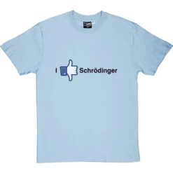 I Like/Dislike Schrodinger T-Shirt -Tshirt Store i like dislike schrodinger tshirt 1 skybluetshirt