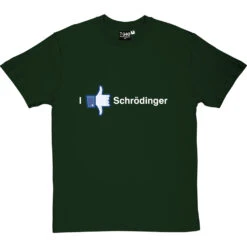 I Like/Dislike Schrodinger T-Shirt -Tshirt Store i like dislike schrodinger tshirt 2 bottlegreentshirt