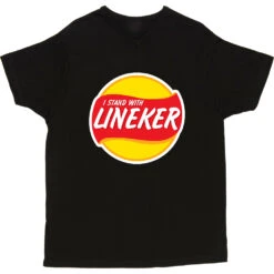 I Stand With Lineker T-Shirt -Tshirt Store i stand with lineker tshirt black mens v neck tshirt