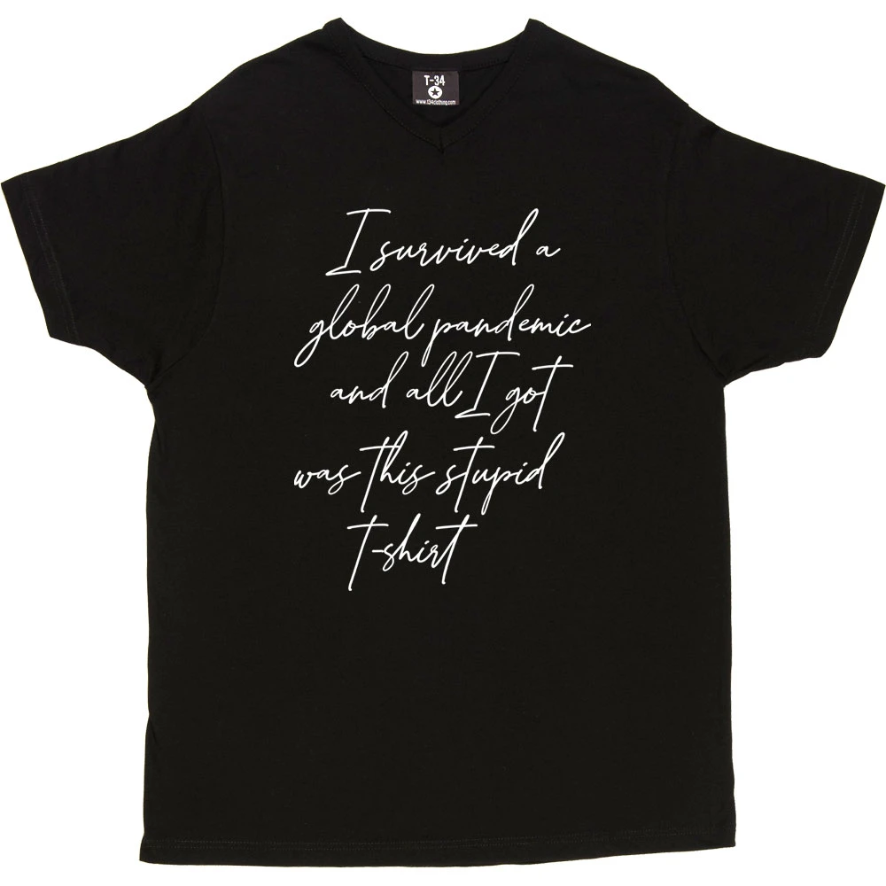 I Survived A Global Pandemic And All I Got Was This Stupid T-Shirt 3 I Survived A Global Pandemic And All I Got Was This Stupid T-Shirt - Image 3