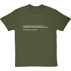 Oh God, I Think I'm Raising Tories T-Shirt -Tshirt Store i think im raising tories tshirt 2 olivetshirt