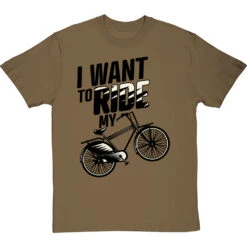 I Want To Ride My Bicycle T-Shirt -Tshirt Store i want to ride my bicycle tshirt 1 olivetshirt