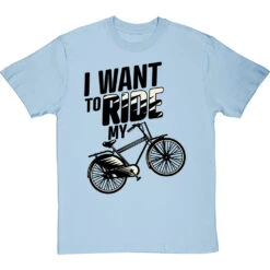 I Want To Ride My Bicycle T-Shirt -Tshirt Store i want to ride my bicycle tshirt 1 skybluetshirt