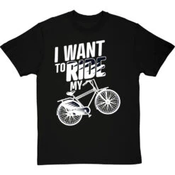 I Want To Ride My Bicycle T-Shirt -Tshirt Store i want to ride my bicycle tshirt 2 blacktshirt