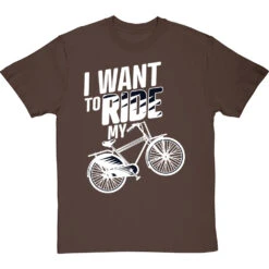 I Want To Ride My Bicycle T-Shirt -Tshirt Store i want to ride my bicycle tshirt 2 hazelnuttshirt