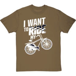 I Want To Ride My Bicycle T-Shirt -Tshirt Store i want to ride my bicycle tshirt 2 olivetshirt