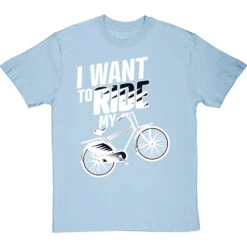 I Want To Ride My Bicycle T-Shirt -Tshirt Store i want to ride my bicycle tshirt 2 skybluetshirt