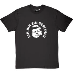 Ich Bin Ein Berliner T-Shirt -Tshirt Store ichbineinberliner charcoaltshirt