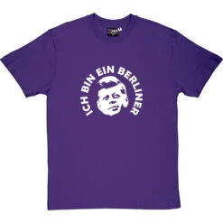 Ich Bin Ein Berliner T-Shirt -Tshirt Store ichbineinberliner purpletshirt