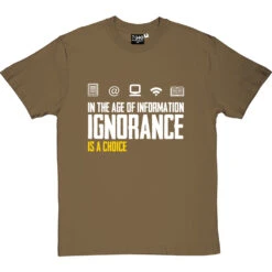 Ignorance Is A Choice T-Shirt 34 Ignorance Is A Choice T-Shirt -Tshirt Store ignorance is a choice tshirt 2 olivetshirt