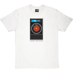 HAL9000: "I'm Sorry Dave" T Shirt T-Shirt -Tshirt Store im sorry dave tshirt 1 whitetshirt