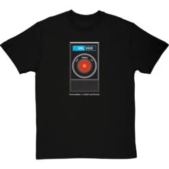 HAL9000: "I'm Sorry Dave" T Shirt T-Shirt -Tshirt Store im sorry dave tshirt 2 blacktshirt