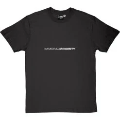 Immoral Minority T-Shirt -Tshirt Store immoralminority 2 charcoaltshirt