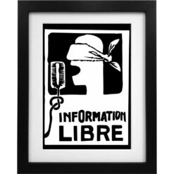 Information Libre Art Print