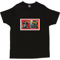 International Brigades Stamp T-Shirt -Tshirt Store international brigades stamp tshirt black mens v neck tshirt