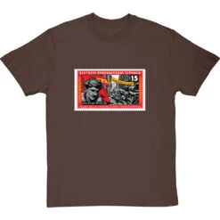 International Brigades Stamp T-Shirt -Tshirt Store international brigades stamp tshirt hazelnuttshirt