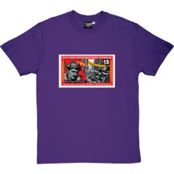 International Brigades Stamp T-Shirt -Tshirt Store international brigades stamp tshirt purpletshirt