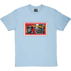 International Brigades Stamp T-Shirt -Tshirt Store international brigades stamp tshirt skybluetshirt