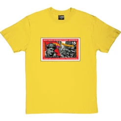 International Brigades Stamp T-Shirt -Tshirt Store international brigades stamp tshirt yellowtshirt