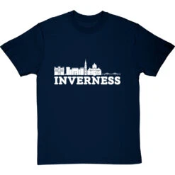 Inverness Landmarks T-Shirt -Tshirt Store inverness landmarks tshirt 2 navybluetshirt