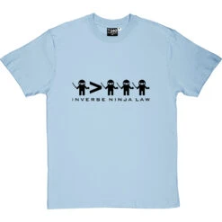 Inverse Ninja Law T-Shirt -Tshirt Store inverse ninja law tshirt skybluetshirt