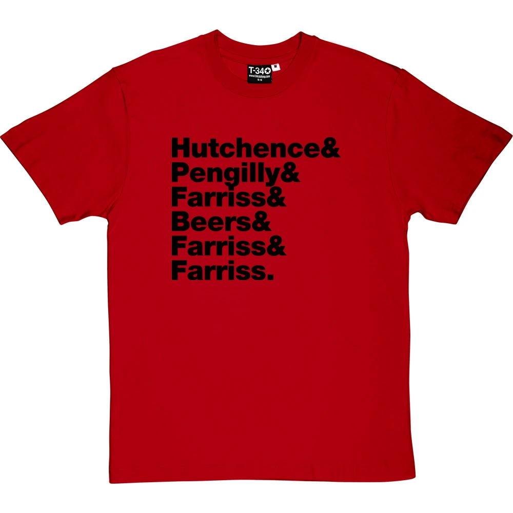 INXS Line-Up T-Shirt 9 INXS Line-Up T-Shirt - Image 9