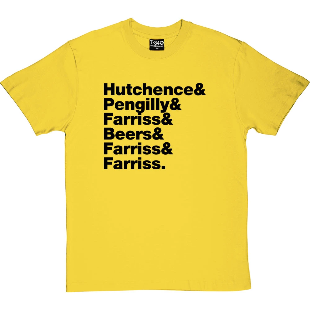 INXS Line-Up T-Shirt 5 INXS Line-Up T-Shirt - Image 5