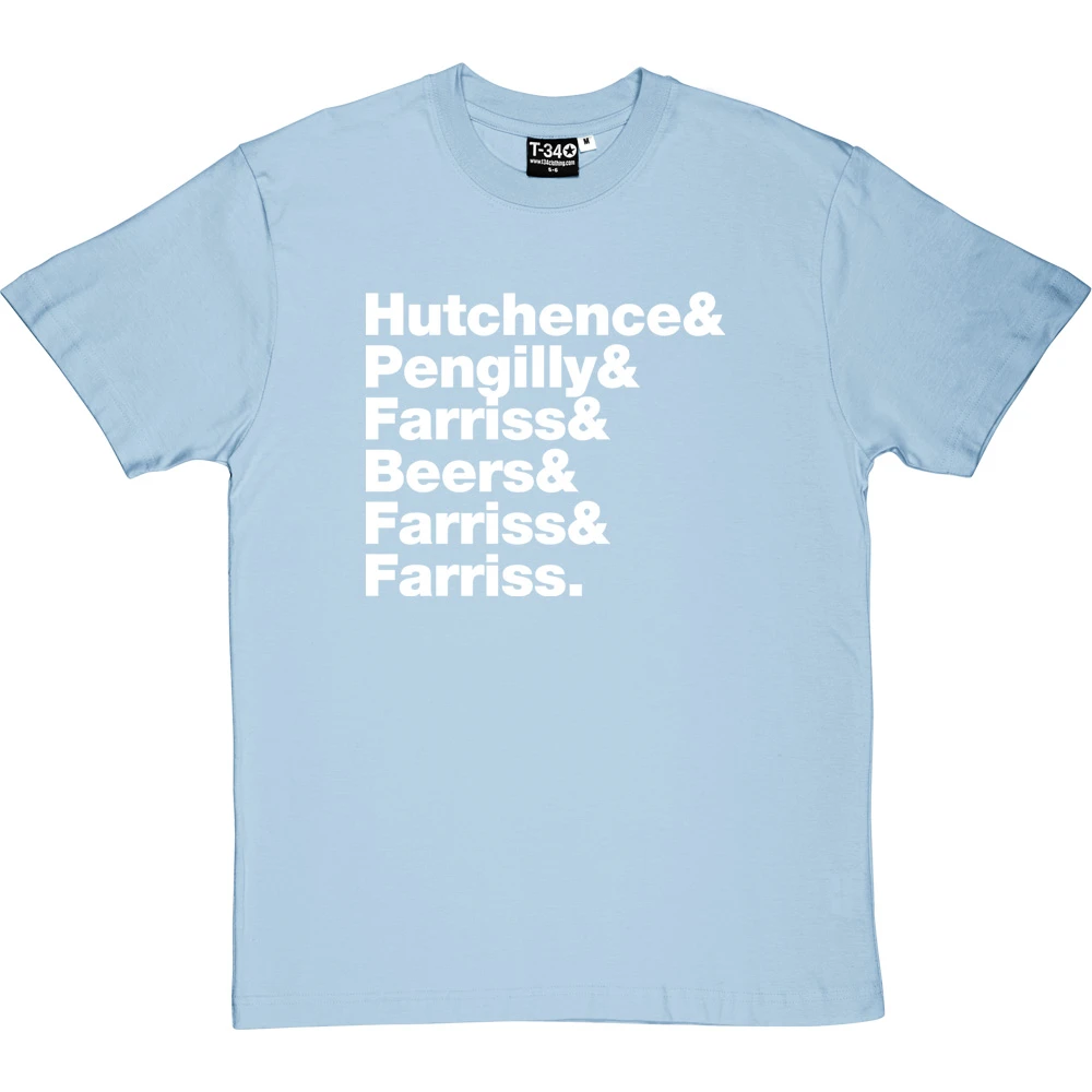 INXS Line-Up T-Shirt 2 INXS Line-Up T-Shirt - Image 2