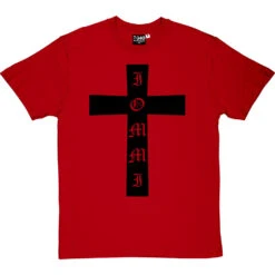 Iommi Cross T-Shirt -Tshirt Store iommi cross tshirt 1 redtshirt