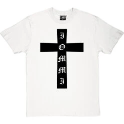 Iommi Cross T-Shirt -Tshirt Store iommi cross tshirt 1 whitetshirt