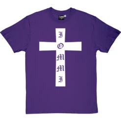 Iommi Cross T-Shirt -Tshirt Store iommi cross tshirt 2 purpletshirt